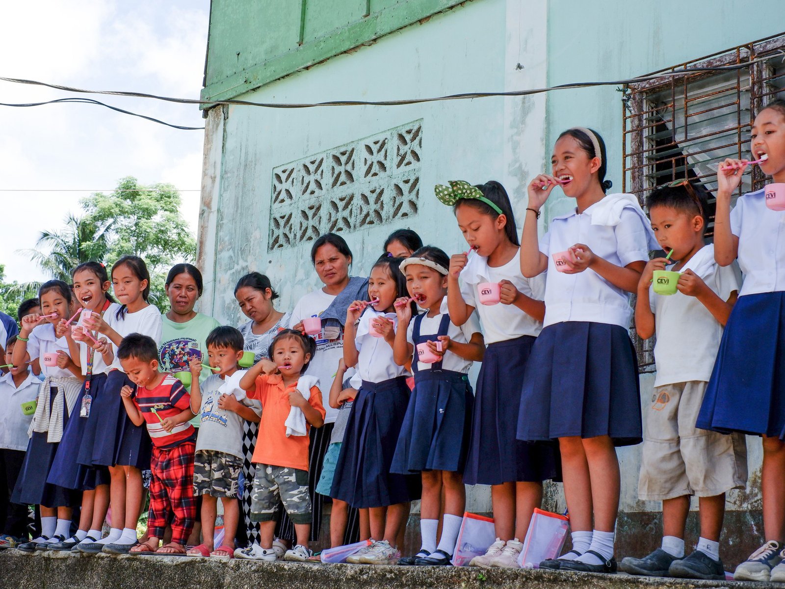 CEVI has conducted a Feeding Program and Dental Mission for members of the ESKAYA TRIBE in Taytay, Duero, Bohol.